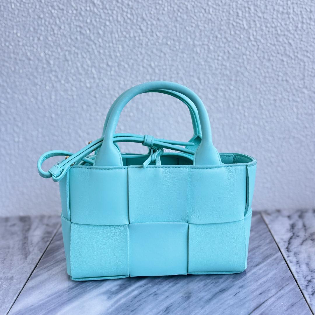 ボッテガヴェネタ キャンディーアルコトート イントレチャート ショルダーバッグ