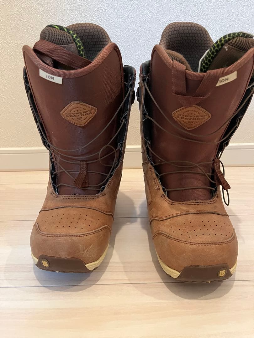 BURTON　スノーボードブーツ　ION　レザー　REDWING　25