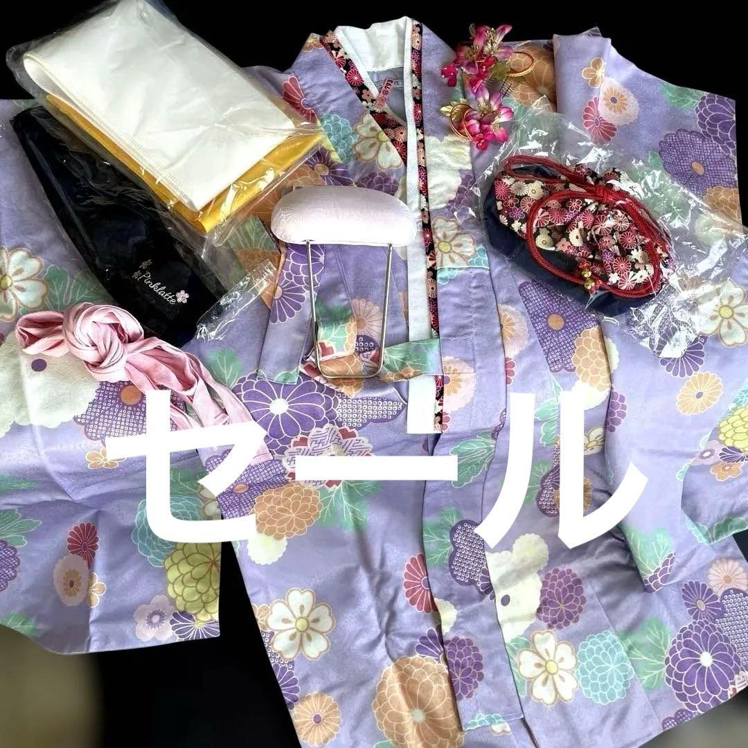 袴セット　女の子160 卒業式 着物　髪飾り
