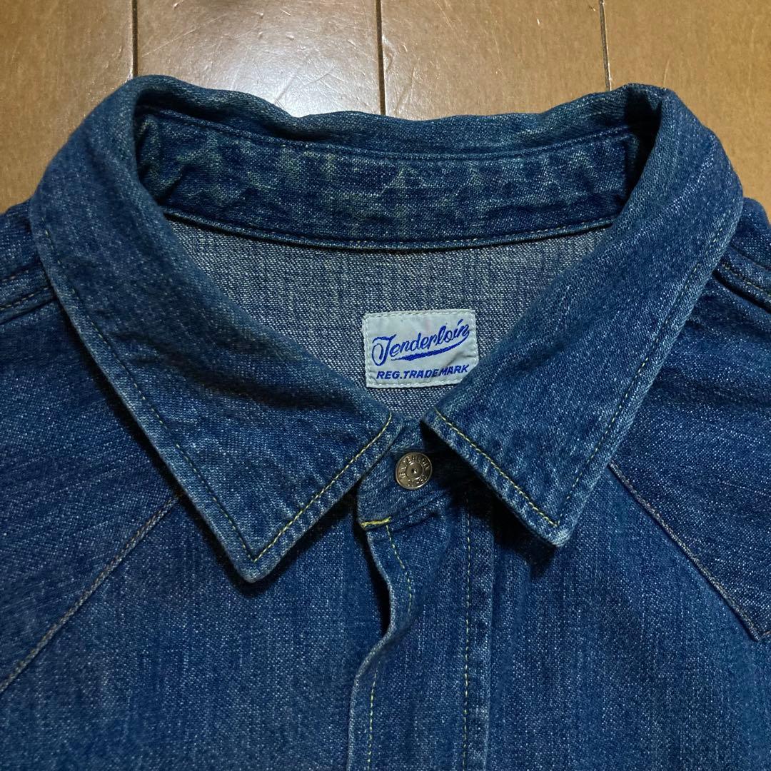 デニムシャツ　tenderloin テンダーロイン