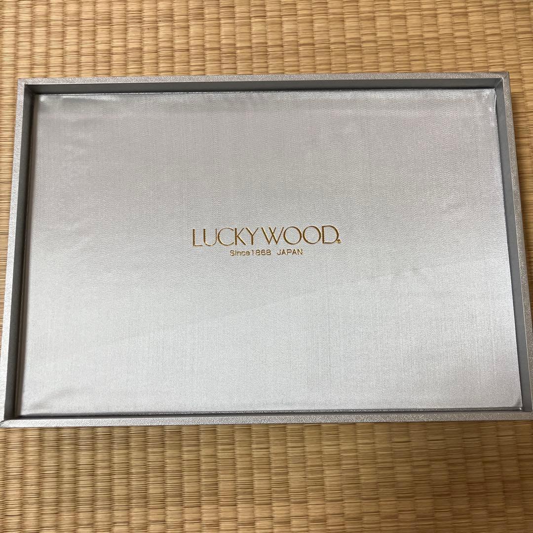 【完全未使用】【箱付】LUCKYWOOD ステンレスカトラリーセット