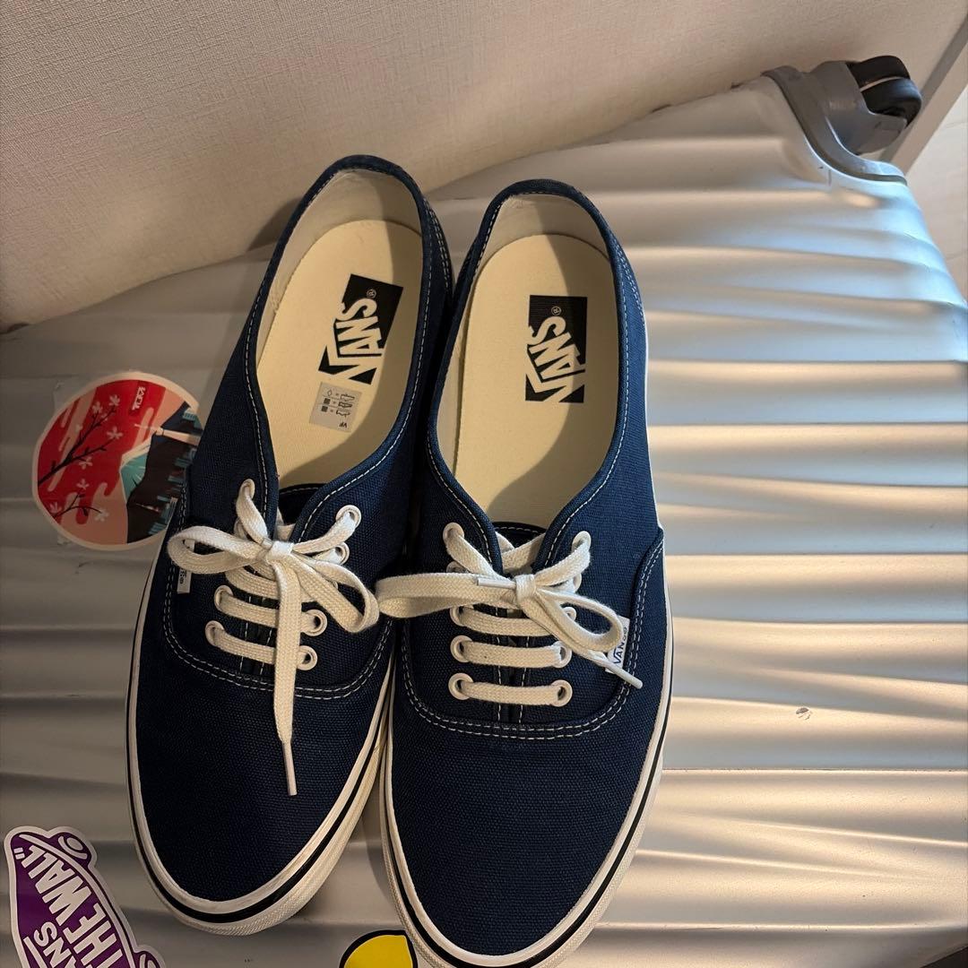 靴 Vans Premium Authentic Navy