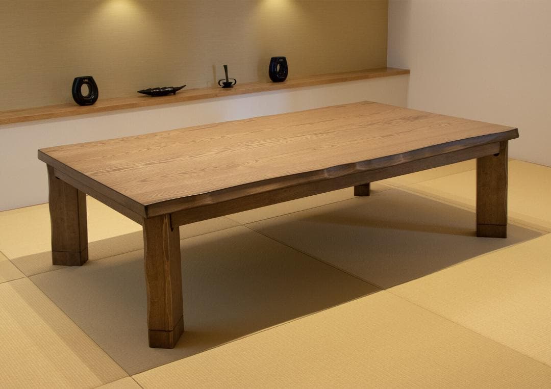 オーク和風　こたつテーブル　W120cm