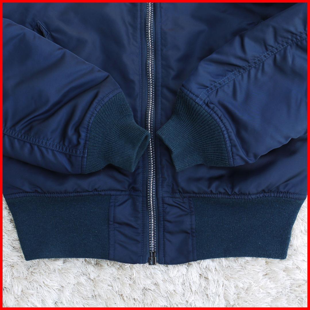 ★*様 ALPHA MA-1 ネイビーブルー アルファ 短丈 フライトジャケット