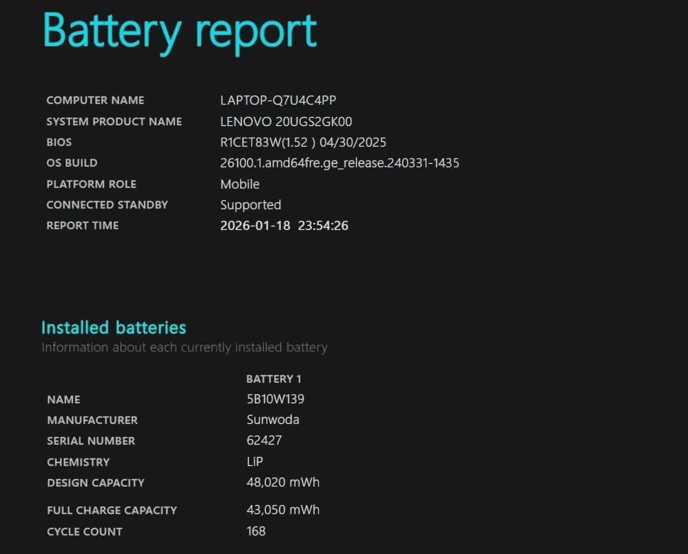 バッテリー良好！ThinkPad Ryzen 5/16GB SSD256GB