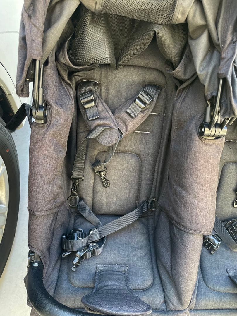 【直営店限定カラー】エアバギーココダブルフロムバースブラック双子