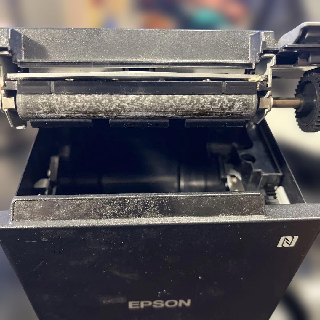 通電確認 EPSON TM-m30 M335B レシートプリンター+純正コード