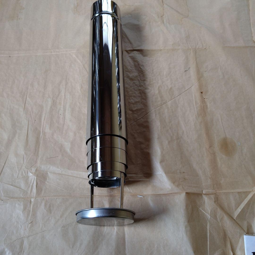 収納型トップ付き入れ子式煙突(径100mm)