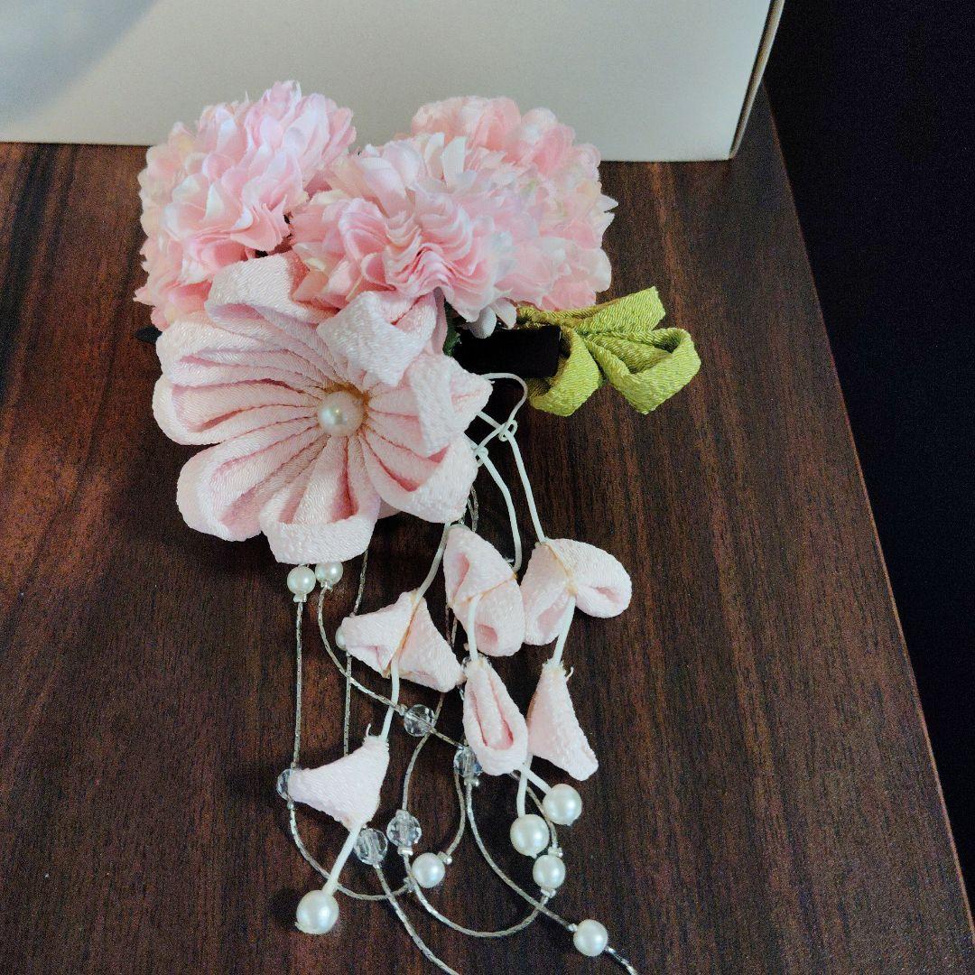 キャサリンコテージ　珍しい「猫柄」　袴　卒業式　160 草履かんざしフルセット