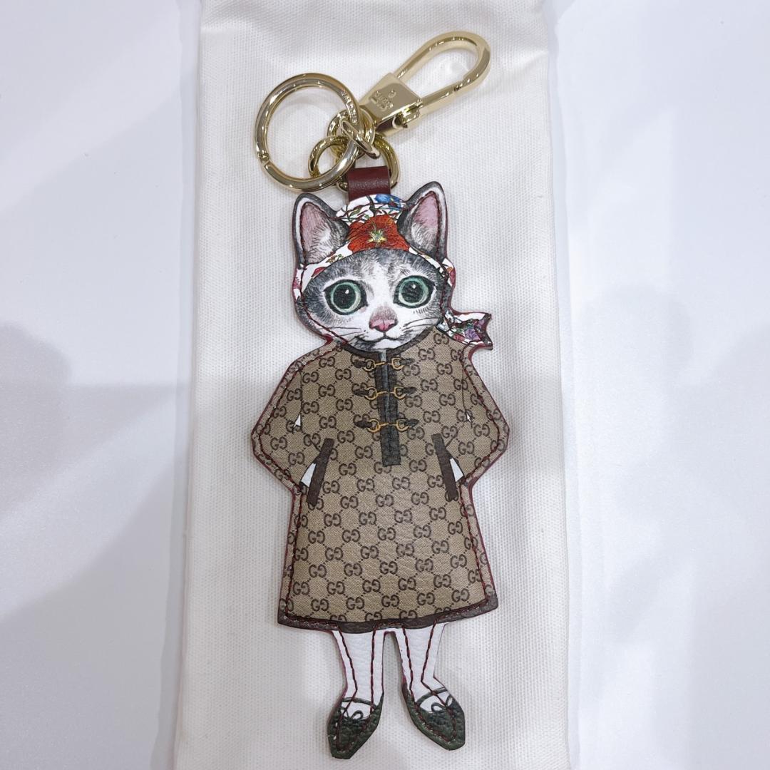 GUCCI ヒグチユウコ　猫 チャーム キーホルダー　ボー　日本限定