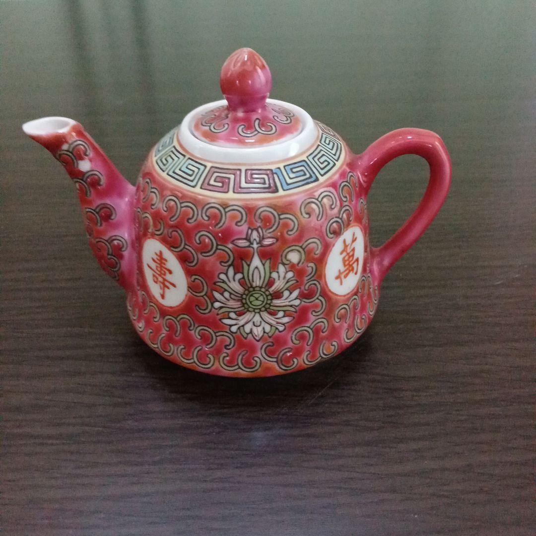 値下げ 景徳鎮 皿 おまけの小さなポット