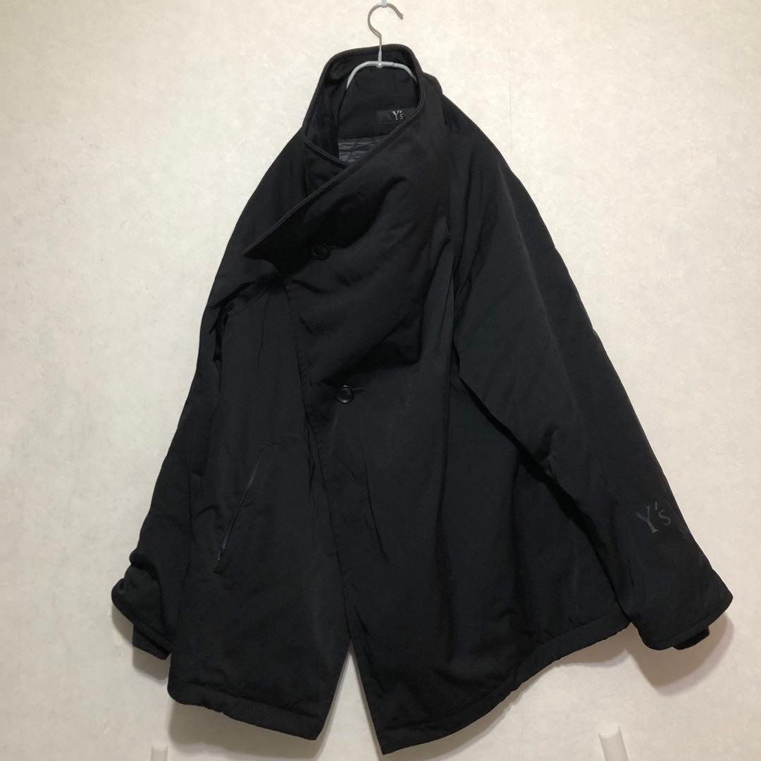 y's NY/CHINO CLOTH WRAP COAT ラップコート　ワイズ