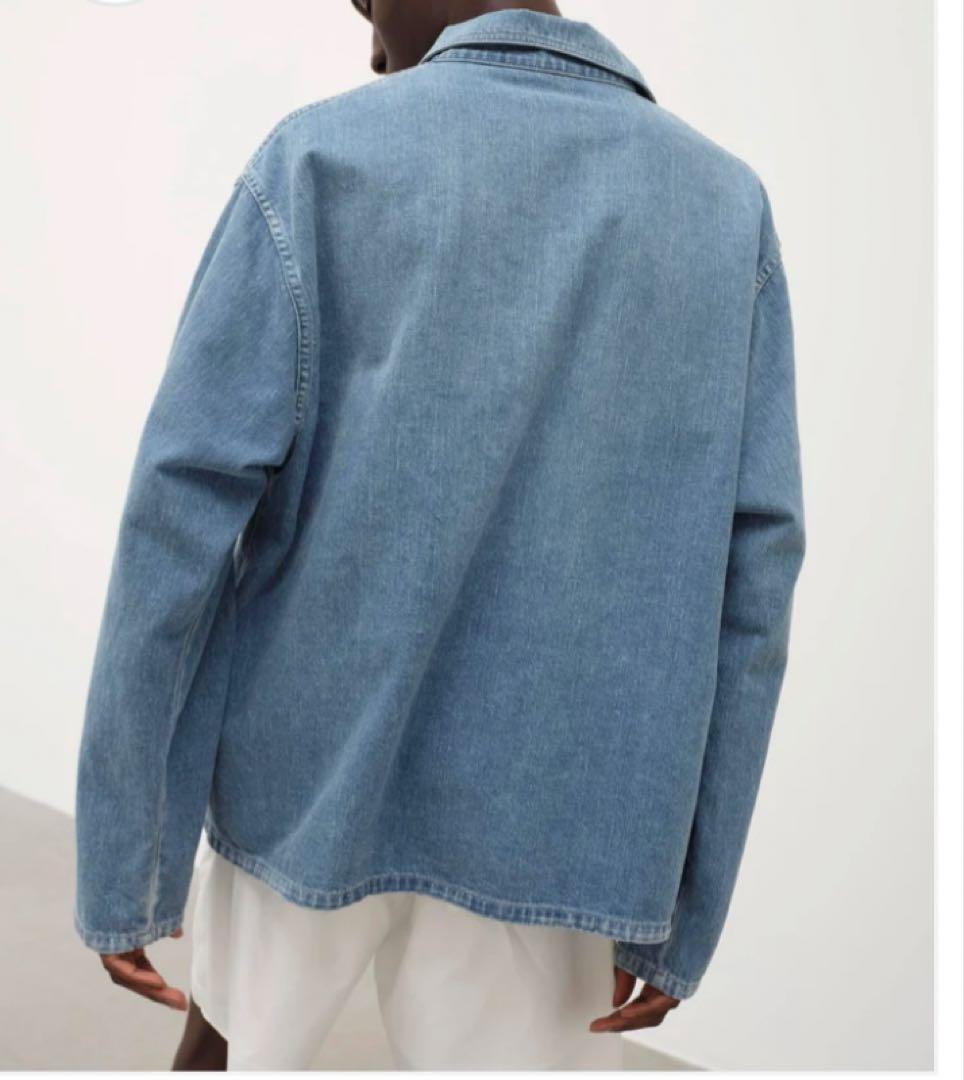 【AURALEE】SELVEDGE FADED LIGHT DENIM P/O