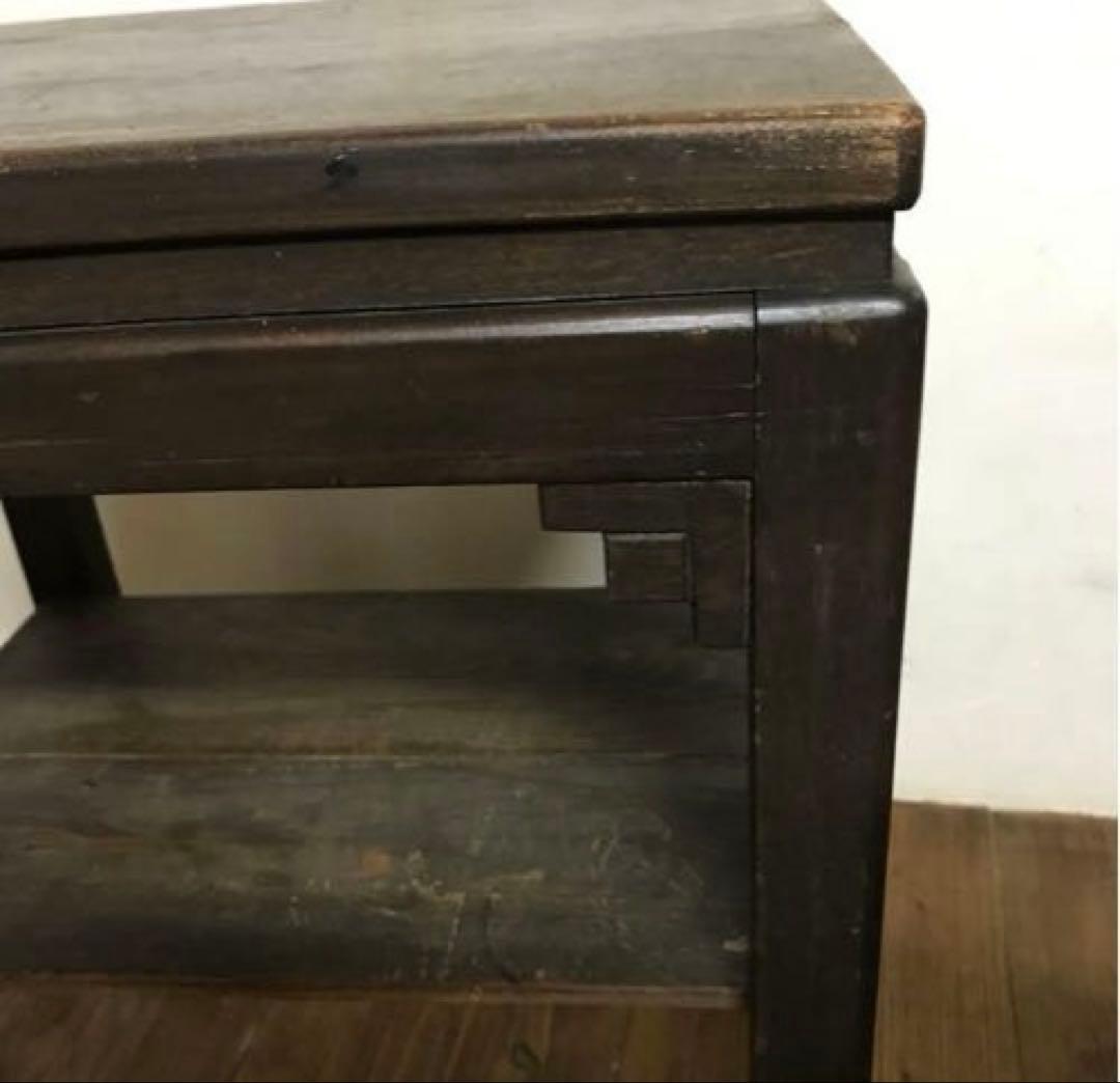 美品　木製　年代物　ヴィンテージ　飾り台　古道具　古木　雰囲気あります
