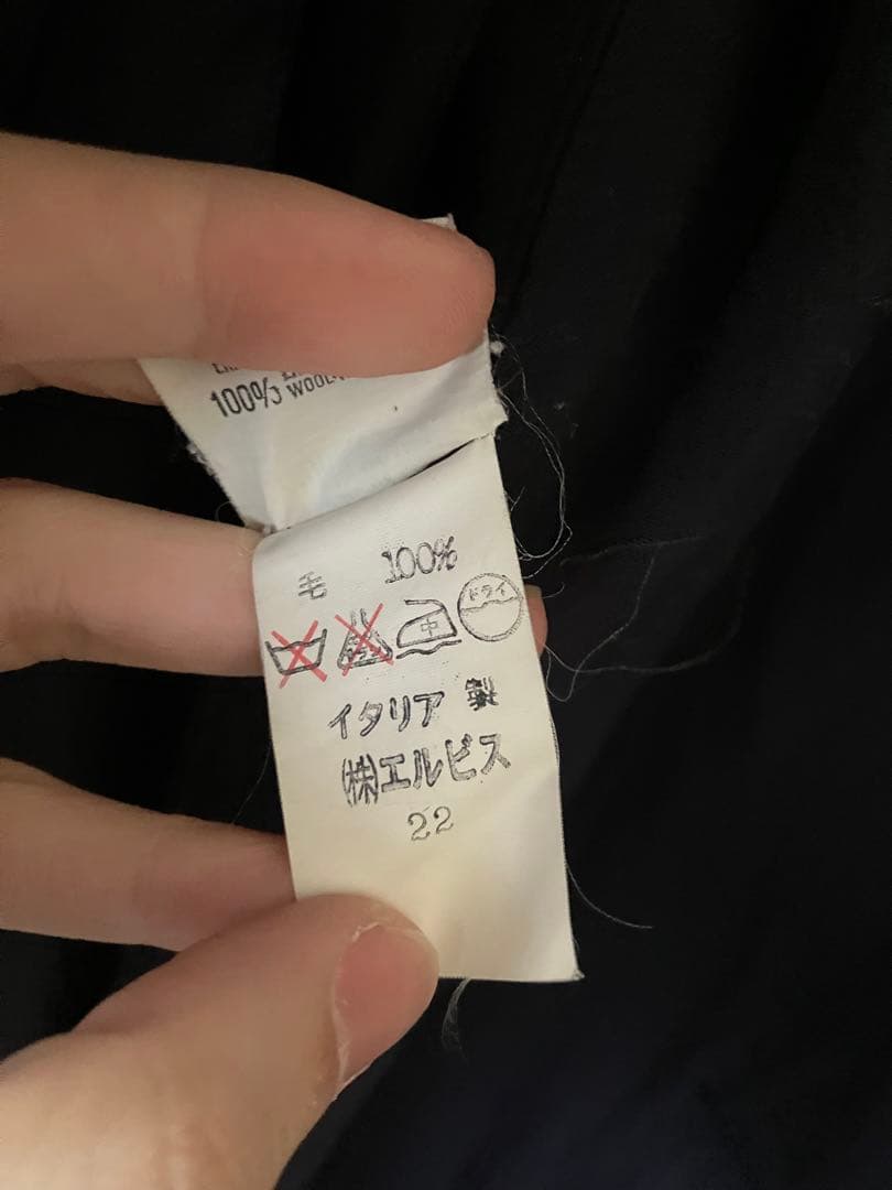 80s giorgio armani ウールロングコート　90s