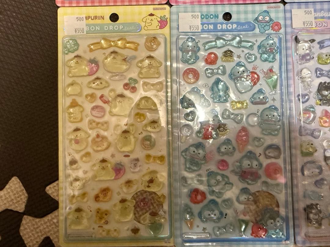 サンリオ　ボンボンドロップシール　正規品　第2弾　全種類セット　フルコンプリート
