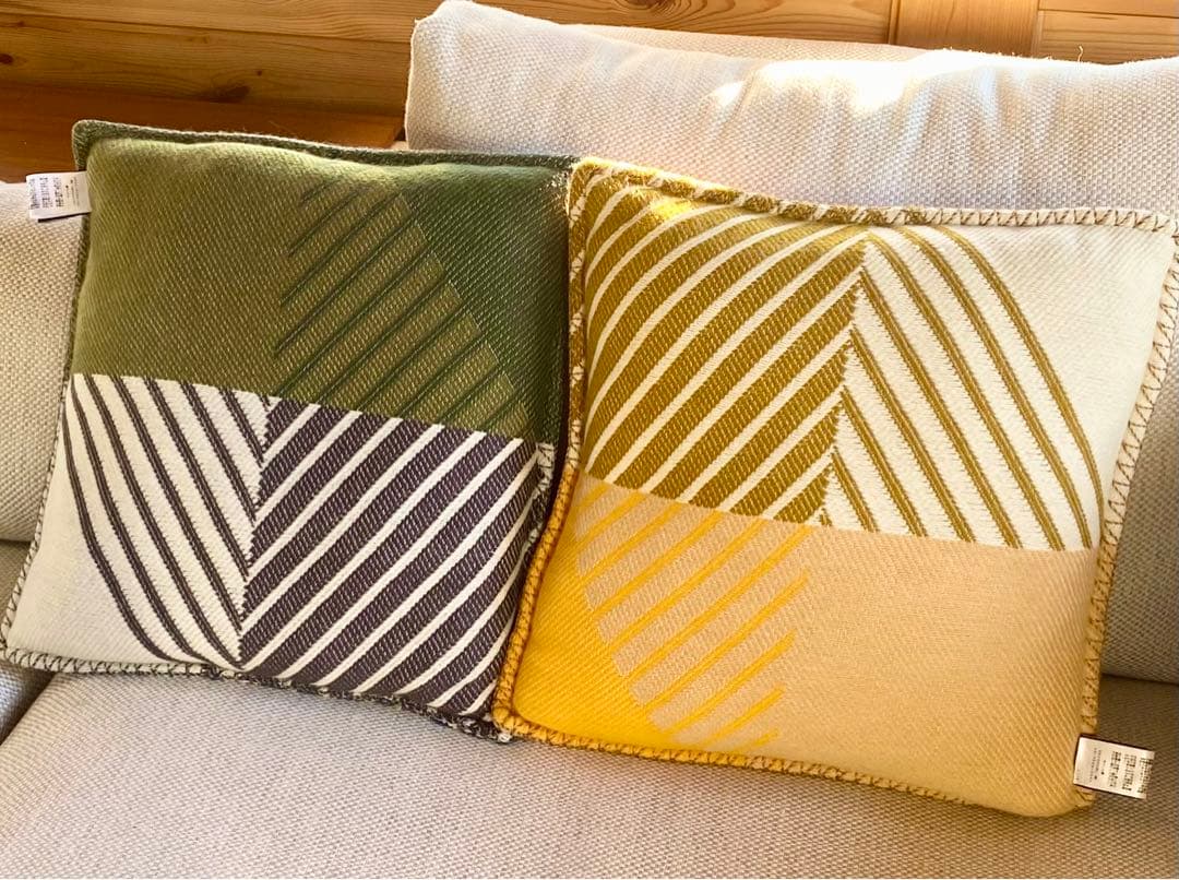 エルメスクッション2点Hディアゴナル