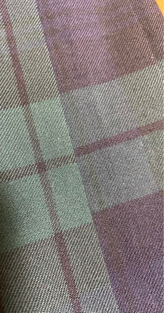 ラルフローレン 巻きスカート160cmプリーツスカートチェック柄スカート緑y2k