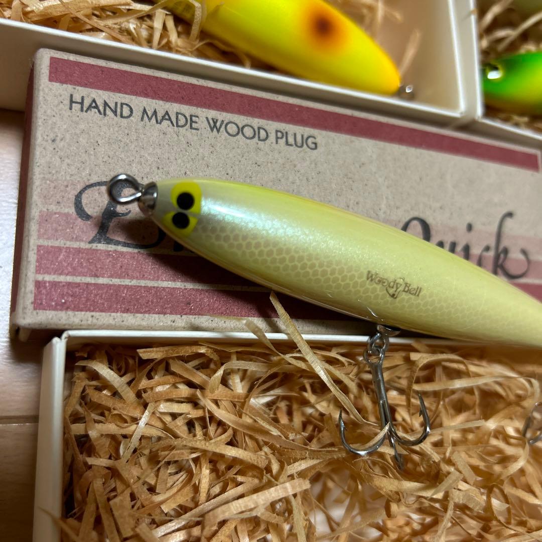 【希少】 ウッディベル エマーソンクイック ハンドメイドウッドプラグ 未使用品