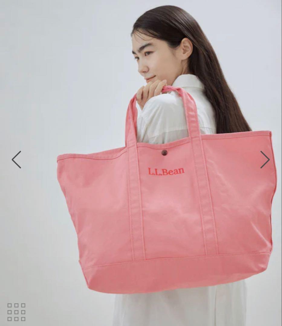 【L.L.Bean for SALON】別注Grocery Tote ピンク