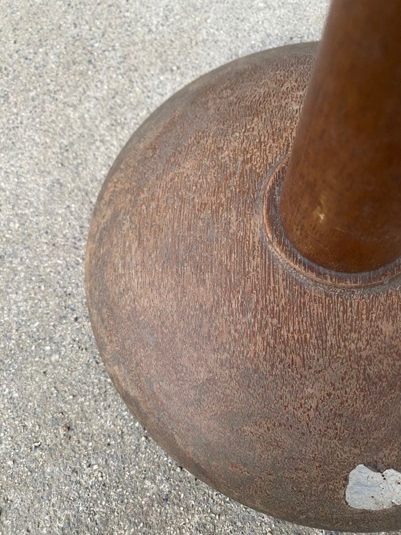 木製灰皿スタンド　ヴィンテージ 70's スタンド灰皿　モダン　灰皿