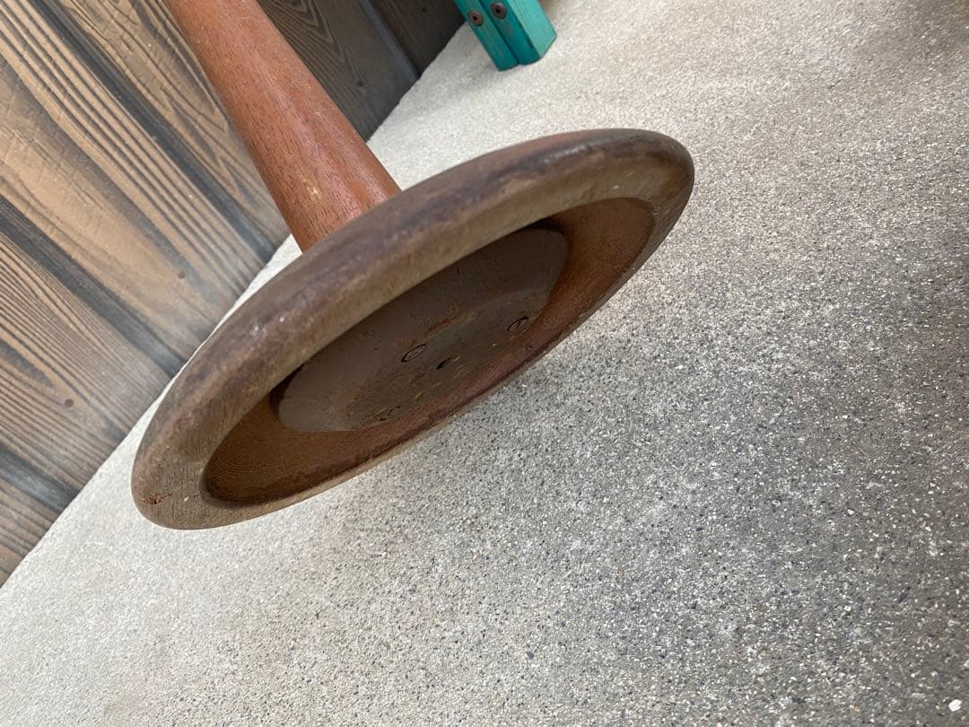 木製灰皿スタンド　ヴィンテージ 70's スタンド灰皿　モダン　灰皿