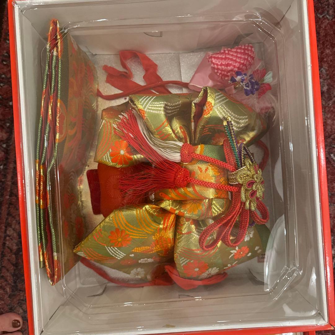 七五三 作り帯箱せこセット　草履付き