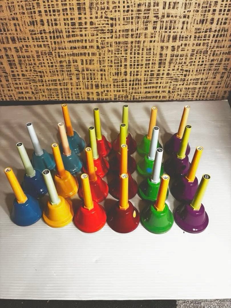 ウチダ ミュージックベル MB-C 23音組 ハンドベル