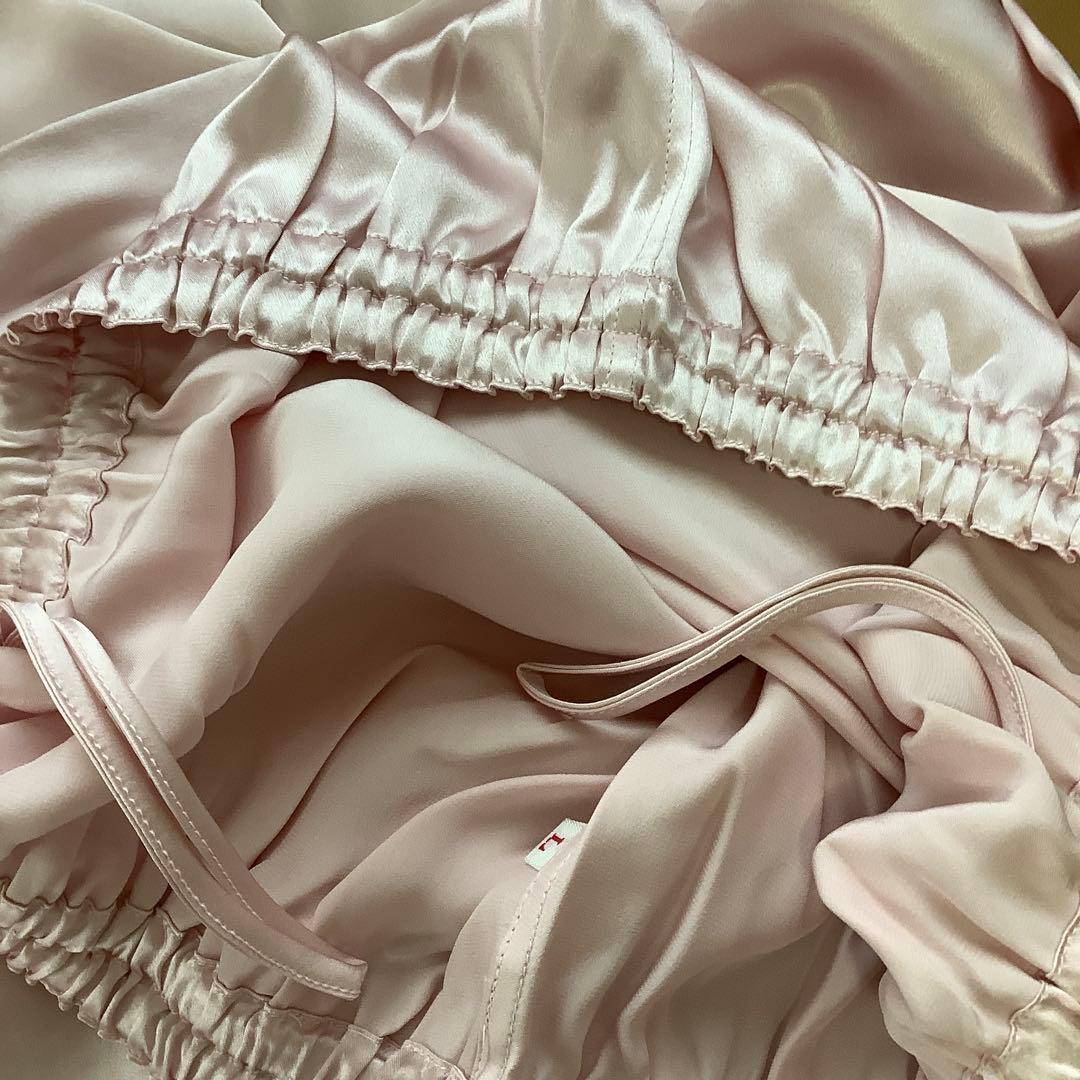 PLAYBOY レディースシルクパジャマ ピンク Lサイズ 新品 お買い得