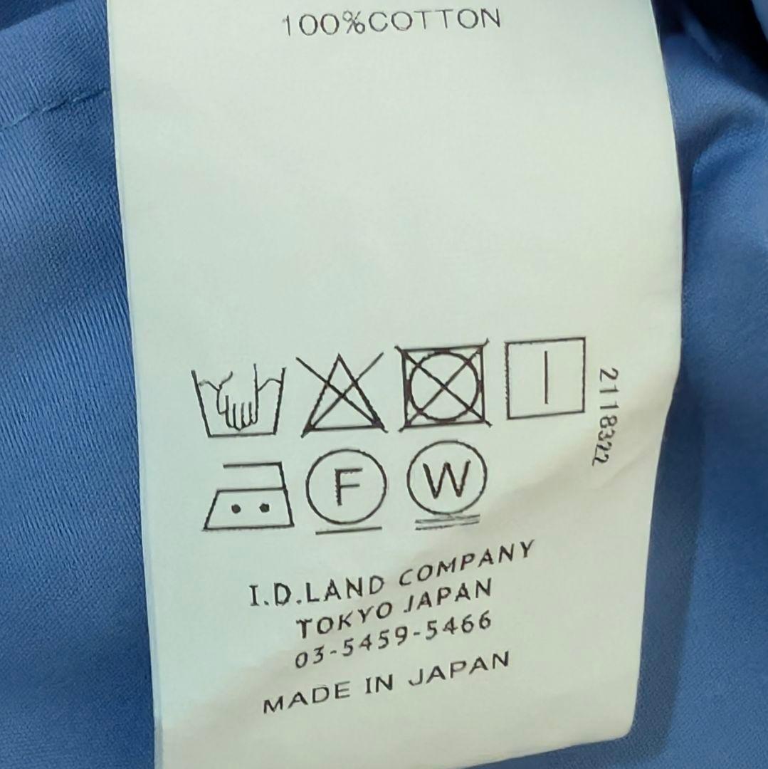 1LDK MY___ | 24AW定番レギュラーカラーシャツ サックスブルー 2