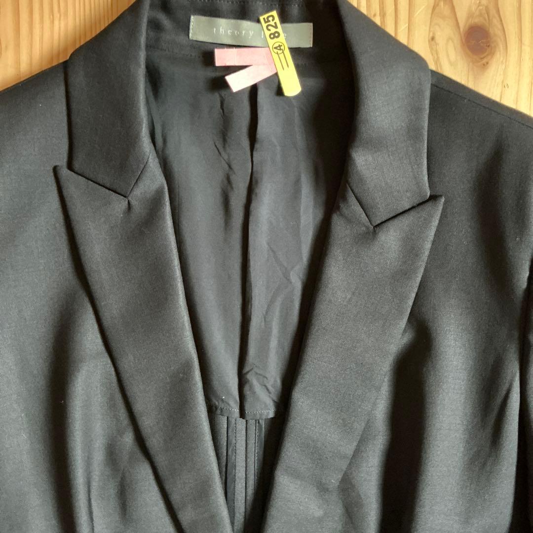 theory luxe ネイビーパンツスーツ