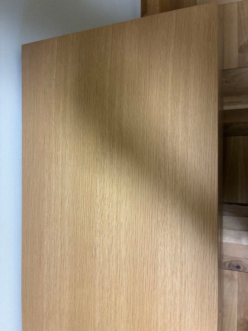 【廃盤品】無印良品　オーク材チェスト4段　幅120㎝