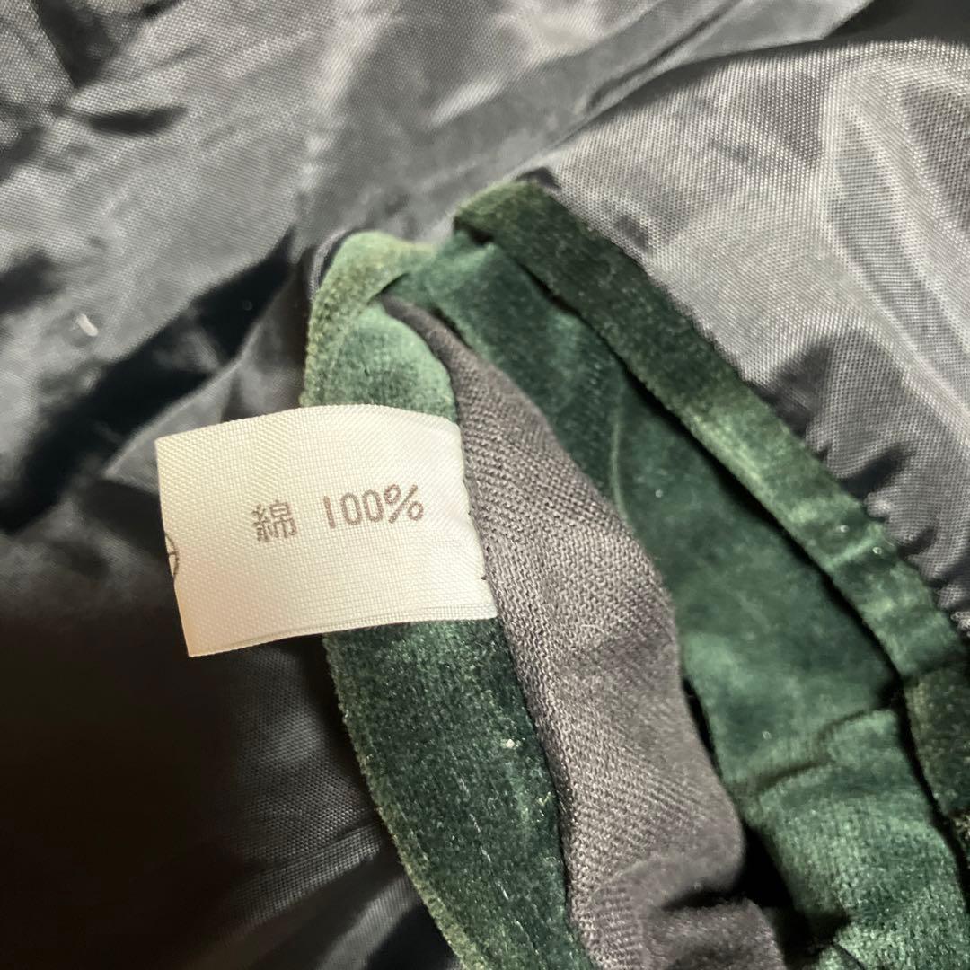 希少カラー　80s 90s LONDON F.B. スカジャン　別珍　グリーン