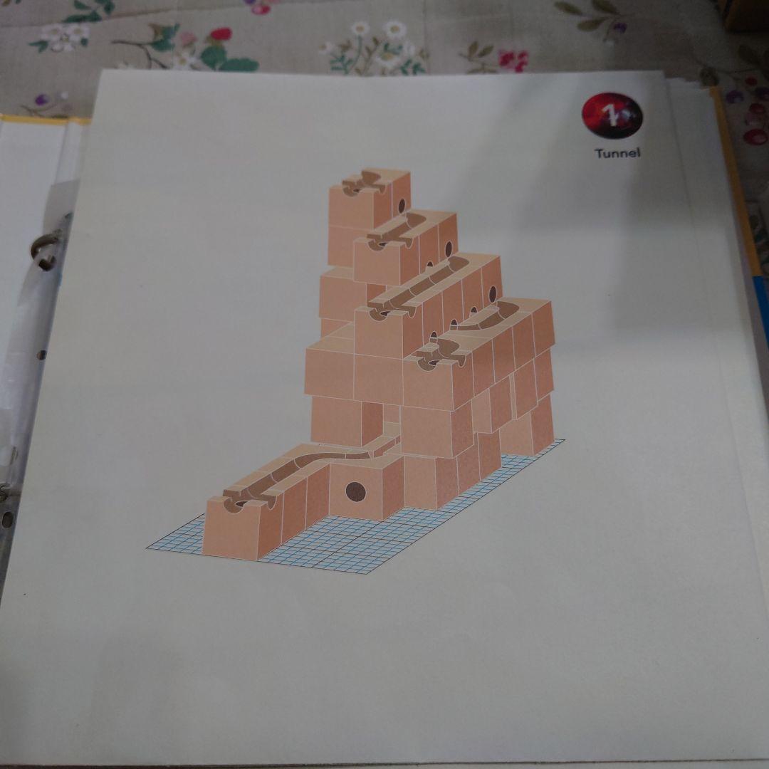 cuboro2・54個・木製 知育玩具・ビー玉10個（箱無しです）