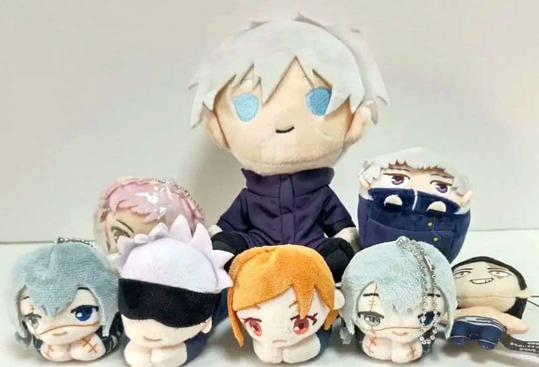 呪術廻戦　ぬいぐるみ　マスコット　ボールチェーン　寝転び43点　まとめ売り