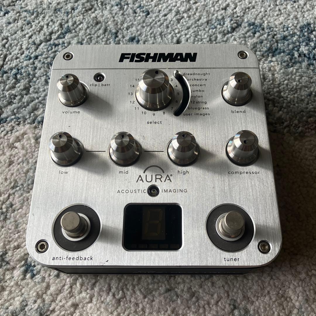 T*O様 FISHMAN Aura Spectrum DI Preamp 完動品