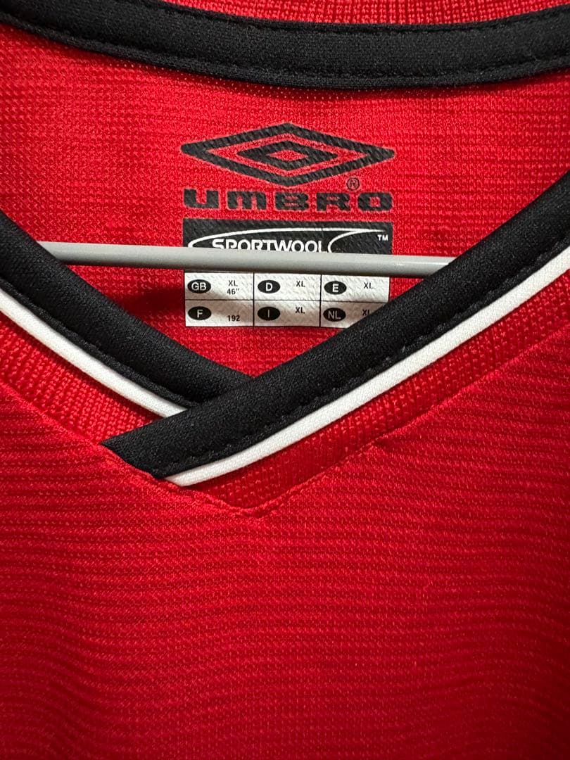 マンチェスターユナイテッド 00-02 ホーム 長袖ユニフォーム ベッカム