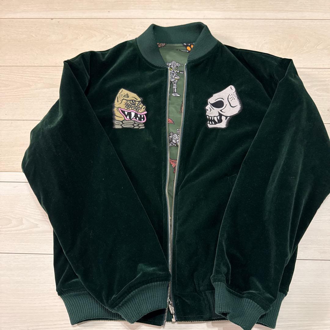 パンクドランカーズ　レッドキング スカジャン S