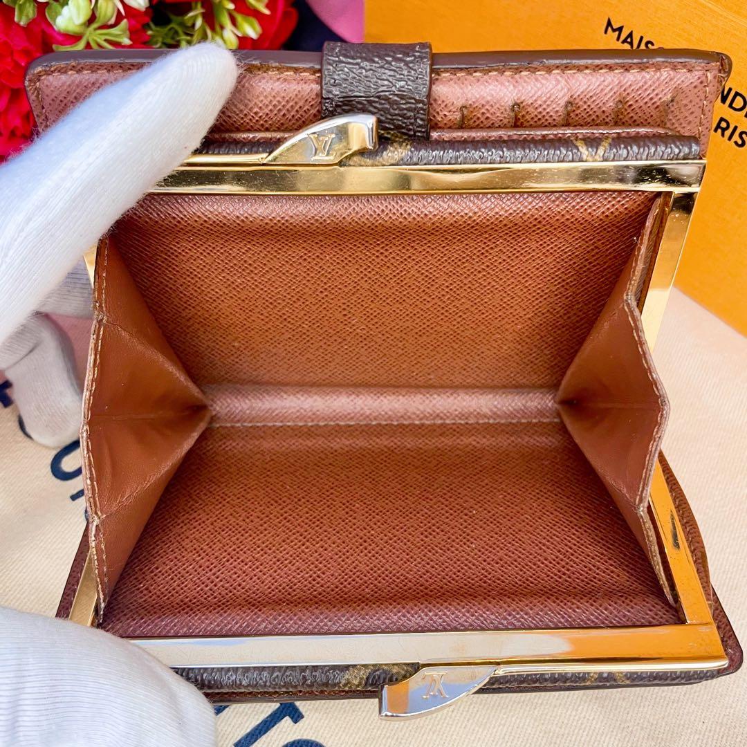 ✨極美品✨️新型 ヴィトン ポルトフォイユ ヴィエノワ モノグラム がま口 財布