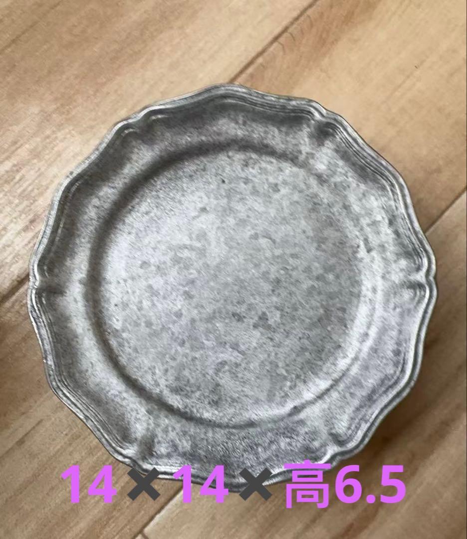 【新品】 cofe コフェ co+fe 高台プレート 花リム コンポート