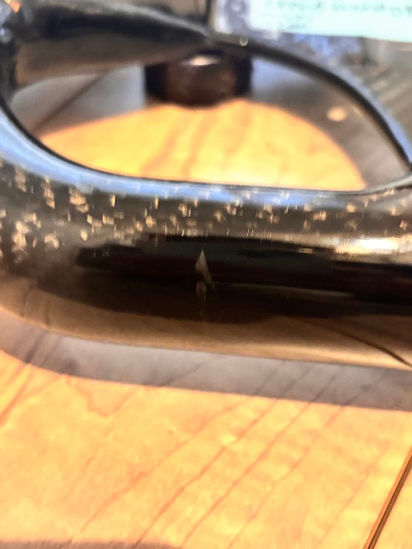 カーボン製 32.5×29 D型 ステアリング　ハンコン