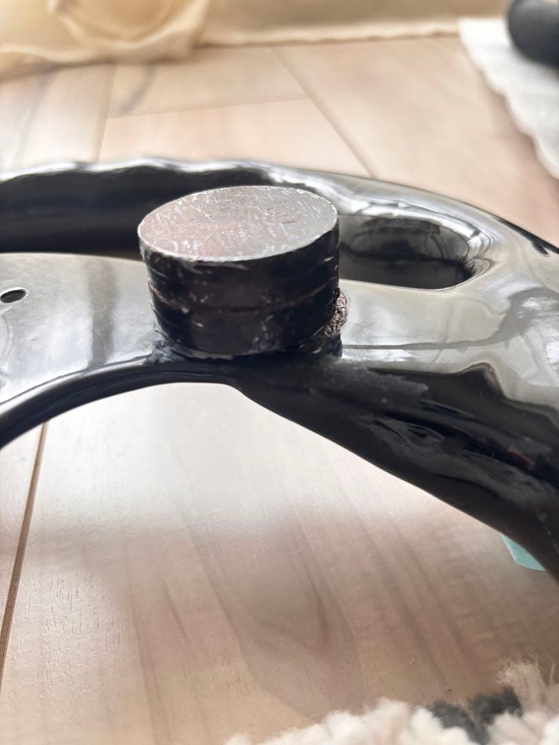 カーボン製 32.5×29 D型 ステアリング　ハンコン