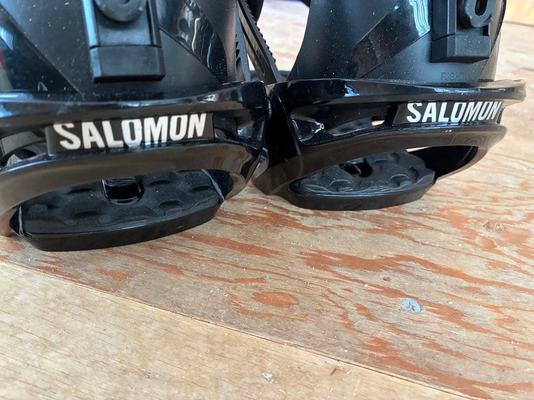 SALOMON ブラック ビンディング