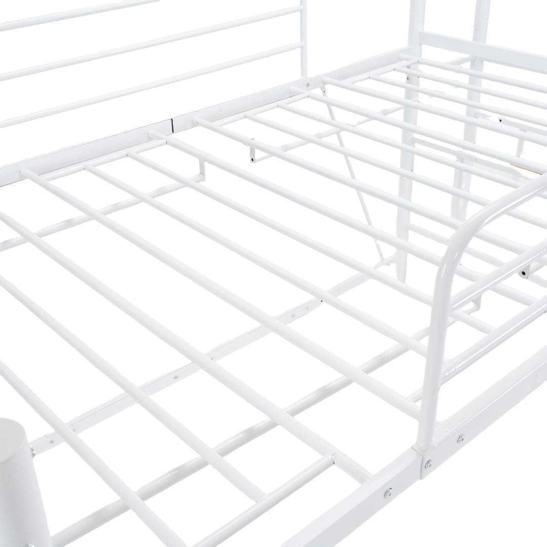 【パイプ床板・SDセミダブル】ロフトベッドパイプベッドセミダブル ロフトベッド