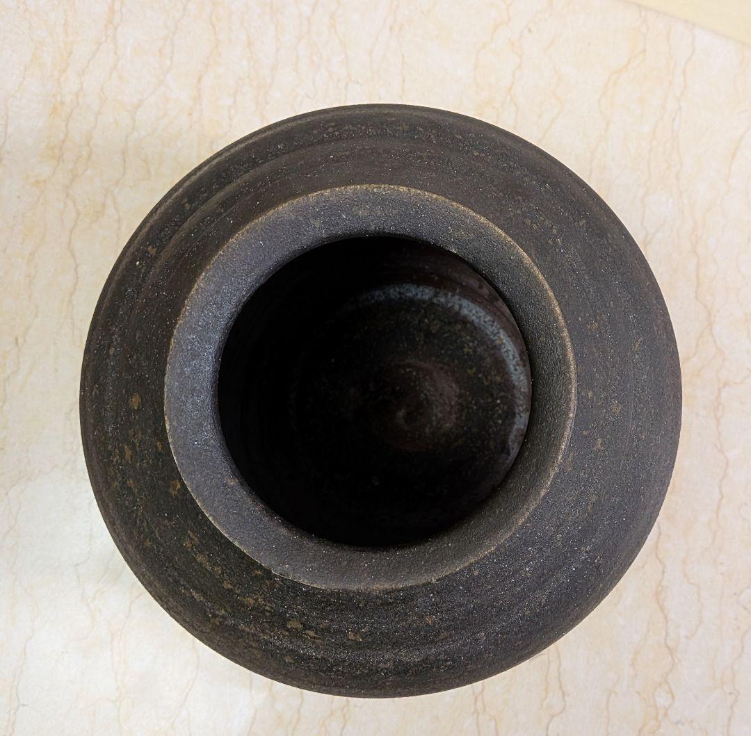 【未使用】備前焼き　『森本桂』作　壺