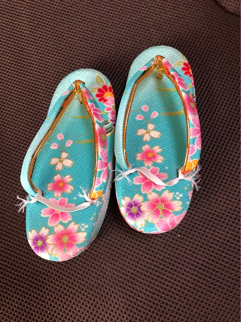 七五三　着物　女児　３歳児用　水色