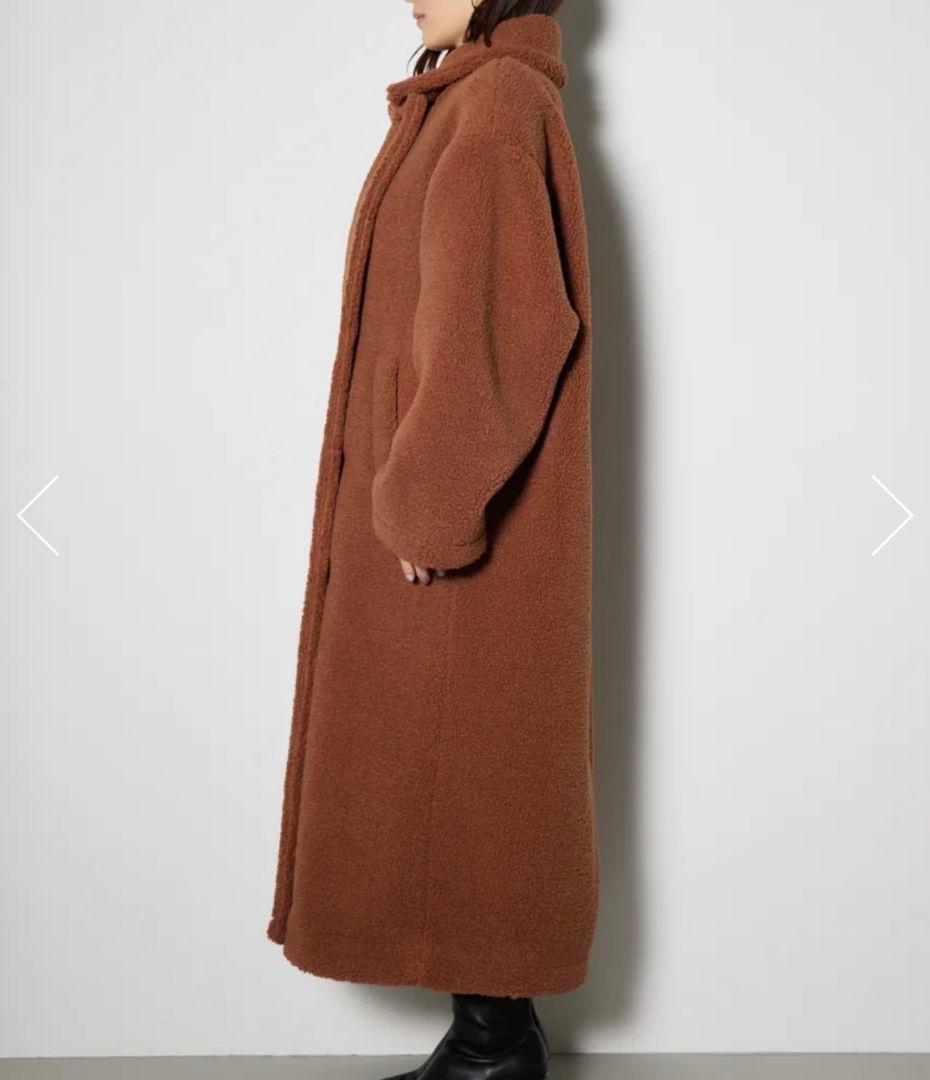 rienda テディボア2WAYロングコート