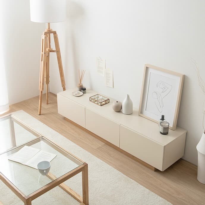 【幅150cm】Pom 引き出し付き テレビ台 テレビボード ローボード