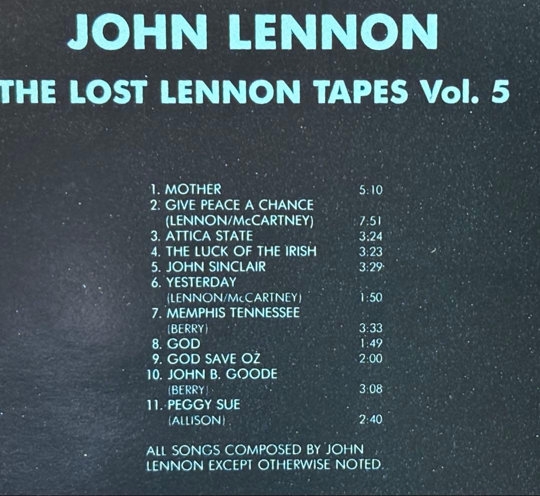 THE LOST LENNON TAPES Vol.1 〜10(10枚セット)