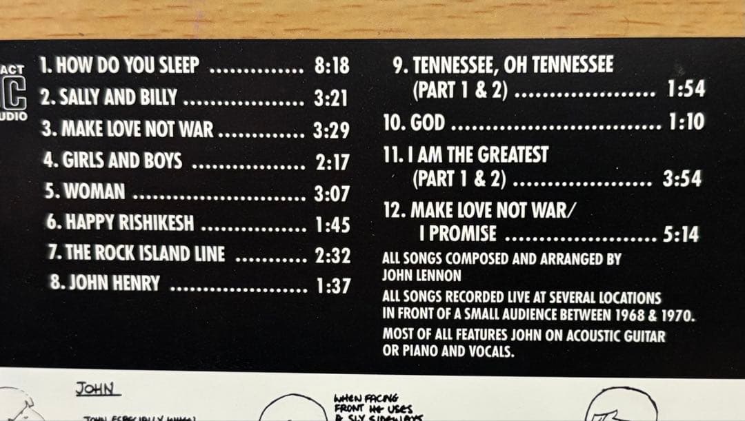 THE LOST LENNON TAPES Vol.1 〜10(10枚セット)